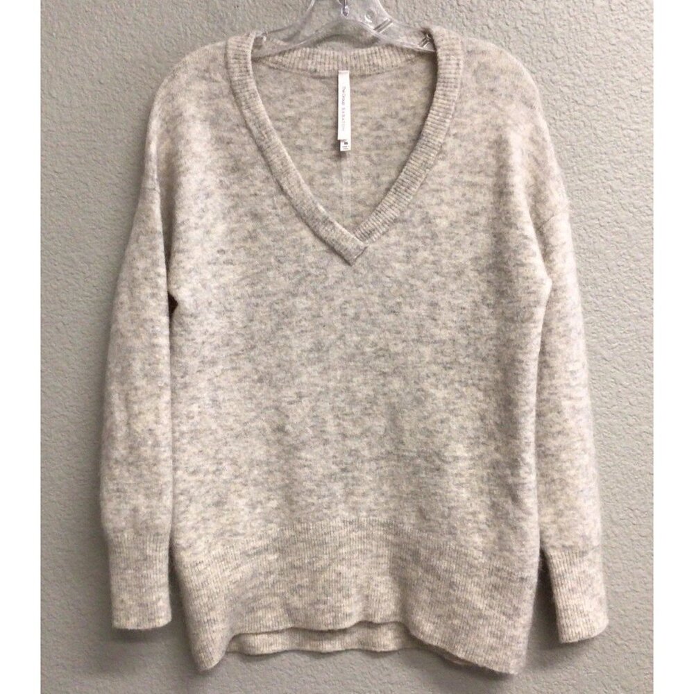Aritzia The Group Babaton Alpaca Pullover Women's XS Oversized Soft Cozy Gray